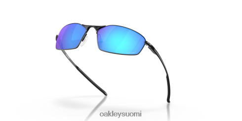 Oakley viiksi prizm safiirilinssit, satiini musta kehys silmälasit 2T48V4370