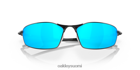 Oakley viiksi prizm safiirilinssit, satiini musta kehys silmälasit 2T48V4370