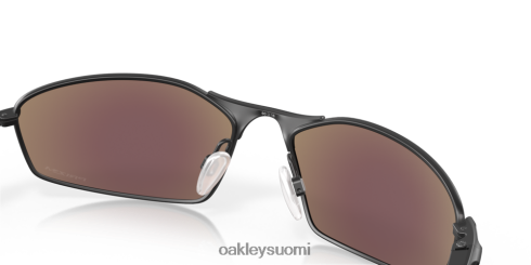 Oakley viiksi prizm safiirilinssit, satiini musta kehys silmälasit 2T48V4370