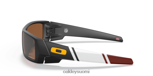Oakley washingtonin jalkapallojoukkueen gascan prizm volframi linssit, mattamusta kehys silmälasit 2T48V4570