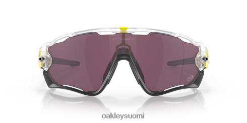 Oakley 2022 tour de france -leuanmurtaja prizm road mustat linssit, matta kirkas kehys silmälasit 2T48V4882