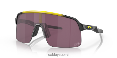 Oakley 2022 tour de france sutro lite prizm road mustat linssit, keltainen häivytyskehys silmälasit 2T48V4999