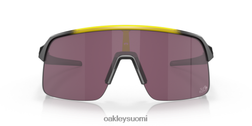 Oakley 2022 tour de france sutro lite prizm road mustat linssit, keltainen häivytyskehys silmälasit 2T48V4999
