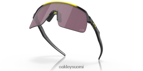 Oakley 2022 tour de france sutro lite prizm road mustat linssit, keltainen häivytyskehys silmälasit 2T48V4999