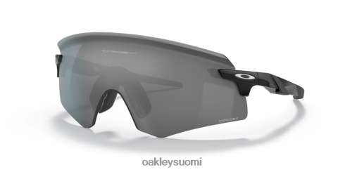 Oakley enkooderi (low Bridge sovi) prim mustat linssit, kiillotettu musta kehys silmälasit 2T48V41058