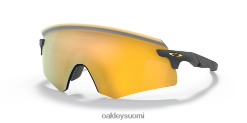 Oakley enkooderi (low Bridge sovi) prizm 24k linssit, matta hiilirunko silmälasit 2T48V41059