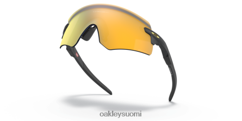Oakley enkooderi (low Bridge sovi) prizm 24k linssit, matta hiilirunko silmälasit 2T48V41059