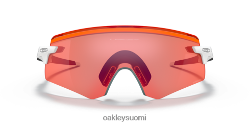 Oakley enkooderi (low Bridge sovi) prizm field linssit, kiillotettu valkoinen kehys silmälasit 2T48V41057