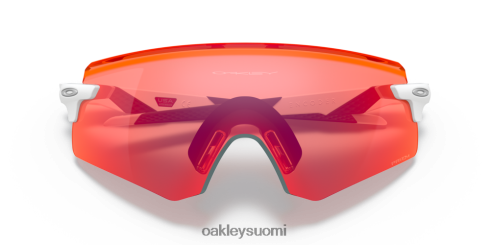 Oakley enkooderi (low Bridge sovi) prizm field linssit, kiillotettu valkoinen kehys silmälasit 2T48V41057