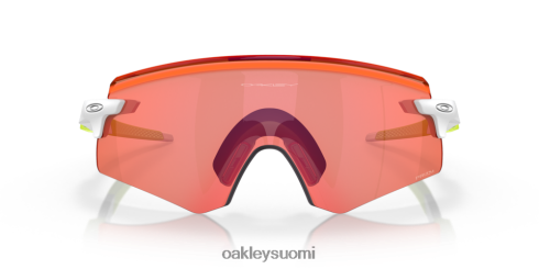 Oakley enkooderi (low Bridge sovi) prizm field linssit, matta valkoinen kehys silmälasit 2T48V41065