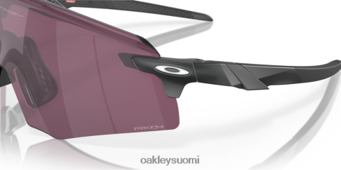 Oakley enkooderi (low Bridge sovi) prizm road black linssit, matta hiilirunko silmälasit 2T48V41064