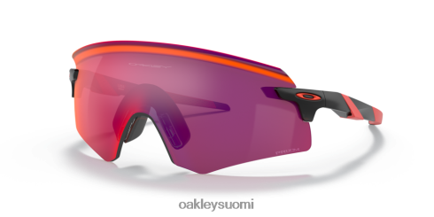 Oakley enkooderi (low Bridge sovi) prizm road linssit, mattamusta kehys silmälasit 2T48V41056