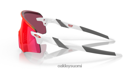 Oakley enkooderi (low Bridge sovi) prizm road linssit, valkoinen kehys silmälasit 2T48V41067