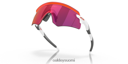 Oakley enkooderi (low Bridge sovi) prizm road linssit, valkoinen kehys silmälasit 2T48V41067