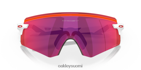 Oakley enkooderi (low Bridge sovi) prizm road linssit, valkoinen kehys silmälasit 2T48V41067