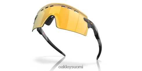 Oakley enkooderin lakko prizm 24k linssit, matta hiilirunko silmälasit 2T48V4769