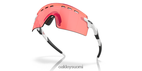 Oakley enkooderin lakko prizm field linssit, kiillotettu valkoinen kehys silmälasit 2T48V4766
