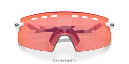 Oakley enkooderin lakko prizm field linssit, kiillotettu valkoinen kehys silmälasit 2T48V4766