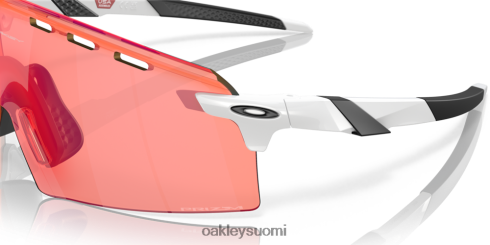 Oakley enkooderin lakko prizm field linssit, kiillotettu valkoinen kehys silmälasit 2T48V4766
