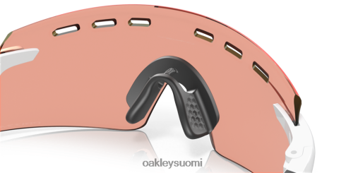 Oakley enkooderin lakko prizm field linssit, kiillotettu valkoinen kehys silmälasit 2T48V4766