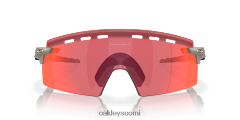 Oakley enkooderin lakko prizm trail taskulamppulinssit, matta onyx-kehys silmälasit 2T48V4770