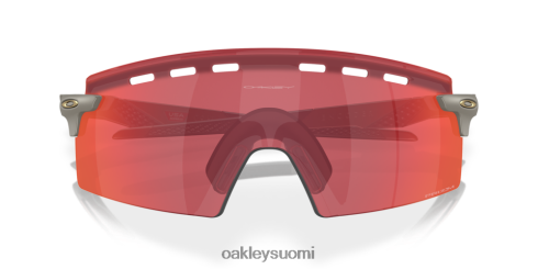 Oakley enkooderin lakko prizm trail taskulamppulinssit, matta onyx-kehys silmälasit 2T48V4770