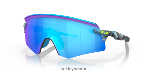 Oakley enkooderin pyhäkkökokoelma prizm safiirilinssit, sanctuary pyörrekehys silmälasit 2T48V41055