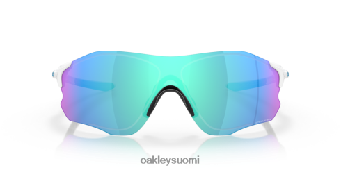 Oakley evzero polku (matala silta sovi) prizm safiirilinssit, kiillotettu valkoinen kehys silmälasit 2T48V4888
