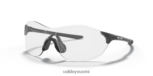 Oakley evzero swift (matalan sillan istuvuus) kirkkaasta mustaan ​​iridium fotokromaattiset linssit, teräsrunko silmälasit 2T48V4933