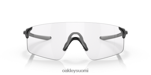 Oakley evzero terät kirkkaasta mustaan ​​iridium fotokromaattiset linssit, mattamusta kehys silmälasit 2T48V4284