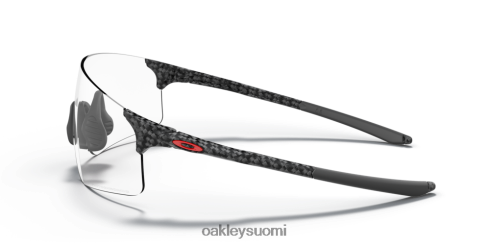 Oakley evzero-terät (matala silta-sovitus) kirkkaasta mustaan ​​iridium fotokromaattiset linssit, hiilikuitukehys silmälasit 2T48V4978