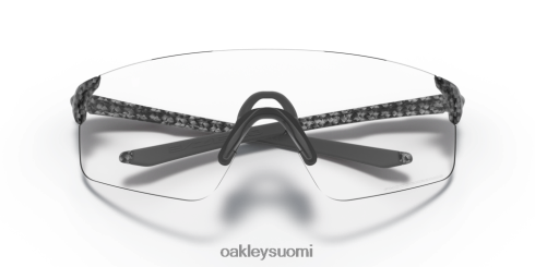 Oakley evzero-terät (matala silta-sovitus) kirkkaasta mustaan ​​iridium fotokromaattiset linssit, hiilikuitukehys silmälasit 2T48V4978