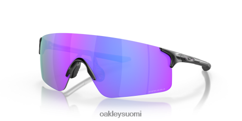 Oakley evzero-terät (matala silta-sovitus) prim violetit linssit, mattamusta kehys silmälasit 2T48V4979
