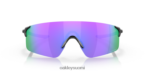 Oakley evzero-terät (matala silta-sovitus) prim violetit linssit, mattamusta kehys silmälasit 2T48V4979