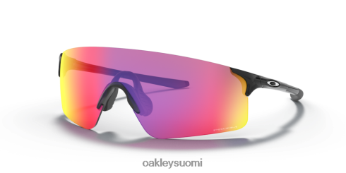 Oakley evzero-terät (matala silta-sovitus) prizm road linssit, kiillotettu musta kehys silmälasit 2T48V4977