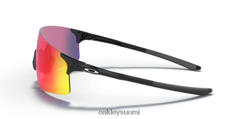 Oakley evzero-terät (matala silta-sovitus) prizm road linssit, kiillotettu musta kehys silmälasit 2T48V4977