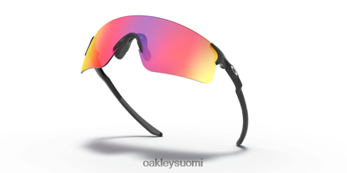 Oakley evzero-terät (matala silta-sovitus) prizm road linssit, kiillotettu musta kehys silmälasit 2T48V4977
