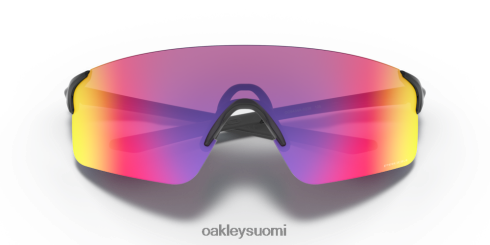 Oakley evzero-terät (matala silta-sovitus) prizm road linssit, kiillotettu musta kehys silmälasit 2T48V4977
