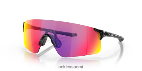 Oakley evzero terät prizm road linssit, kiillotettu musta kehys silmälasit 2T48V4282