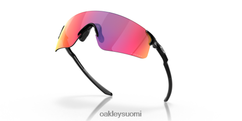 Oakley evzero terät prizm road linssit, kiillotettu musta kehys silmälasit 2T48V4282