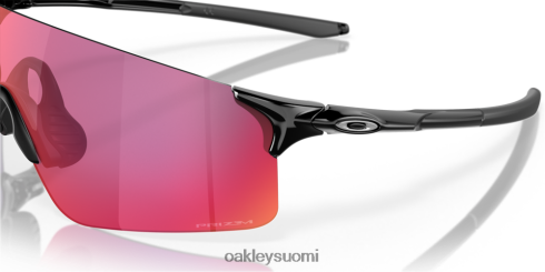 Oakley evzero terät prizm road linssit, kiillotettu musta kehys silmälasit 2T48V4282