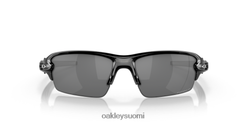 Oakley flak 2.0 (low bridge fit) Prim mustat polarisoidut linssit, kiillotettu musta kehys silmälasit 2T48V4868