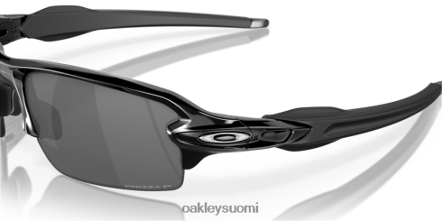 Oakley flak 2.0 (low bridge fit) Prim mustat polarisoidut linssit, kiillotettu musta kehys silmälasit 2T48V4868