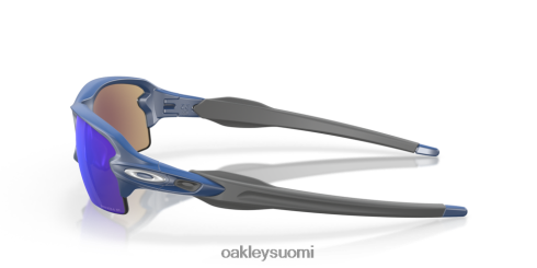 Oakley flak 2.0 (low bridge fit) Prim safiiri polarisoidut linssit, matta poseidon kehys silmälasit 2T48V4875