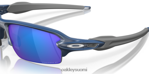 Oakley flak 2.0 (low bridge fit) Prim safiiri polarisoidut linssit, matta poseidon kehys silmälasit 2T48V4875