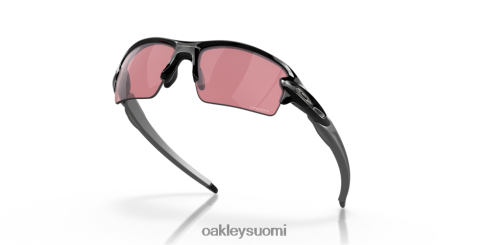 Oakley flak 2.0 (low bridge fit) prim tummat golflinssit, kiillotettu musta kehys silmälasit 2T48V4870