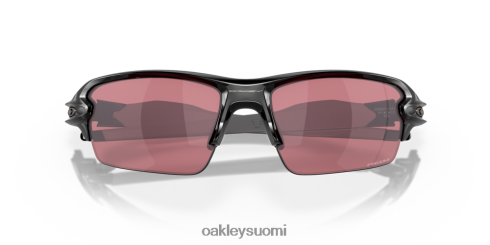 Oakley flak 2.0 (low bridge fit) prim tummat golflinssit, kiillotettu musta kehys silmälasit 2T48V4870