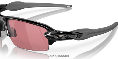 Oakley flak 2.0 (low bridge fit) prim tummat golflinssit, kiillotettu musta kehys silmälasit 2T48V4870