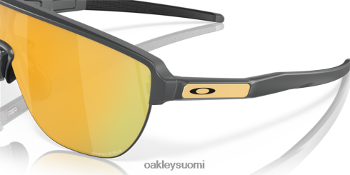 Oakley käytävällä 24k iridiumlinssit, mattahiilikehys silmälasit 2T48V4117