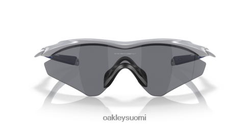 Oakley m2 runko harmaat linssit, kiillotettu sumukehys silmälasit 2T48V4733